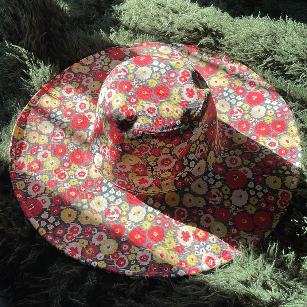 Kate Spade floral sun hat